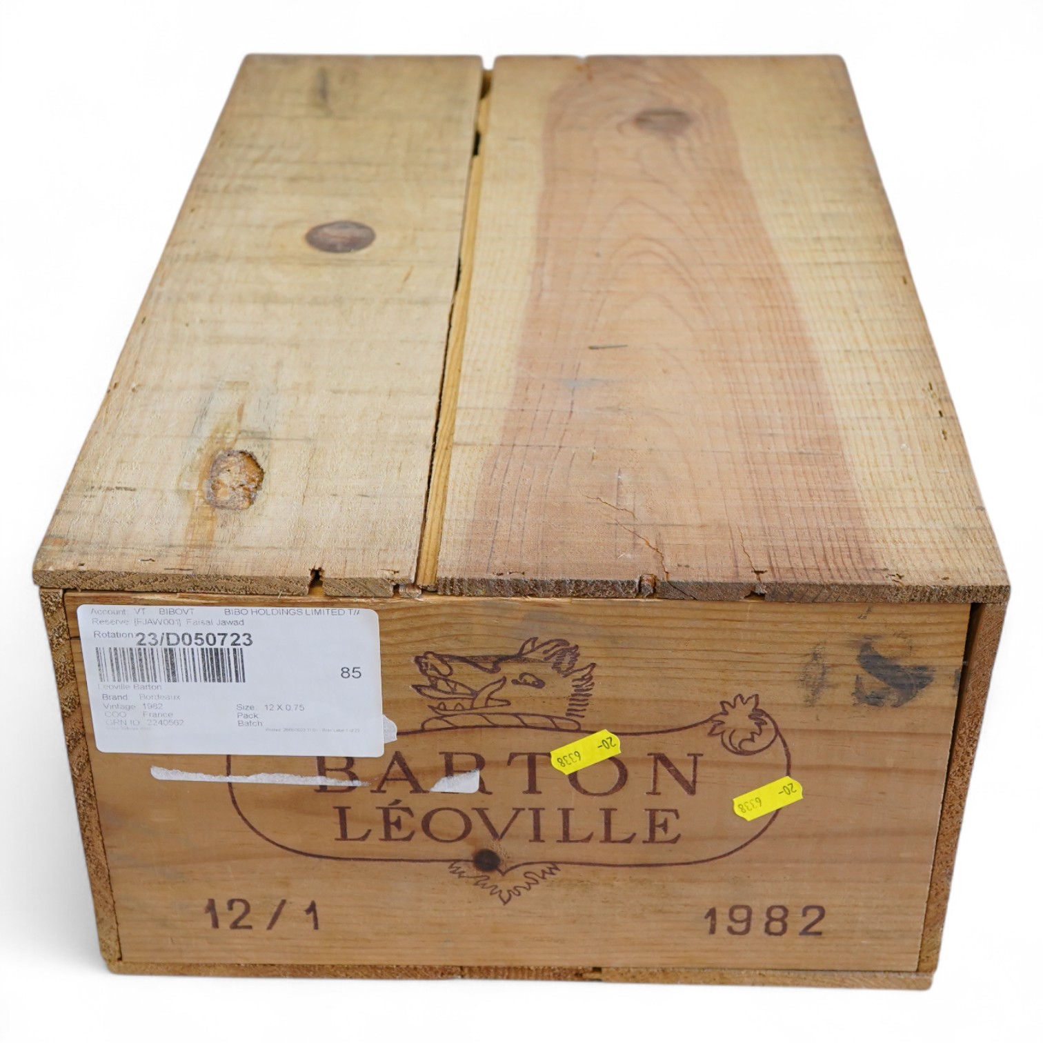 Château Léoville Barton, 1982
